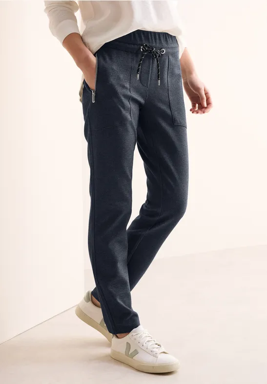 Hose im Casual Fit universal blue
