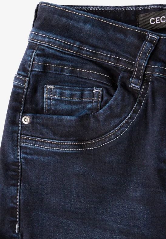 Slim Fit jeans Dark blue wash