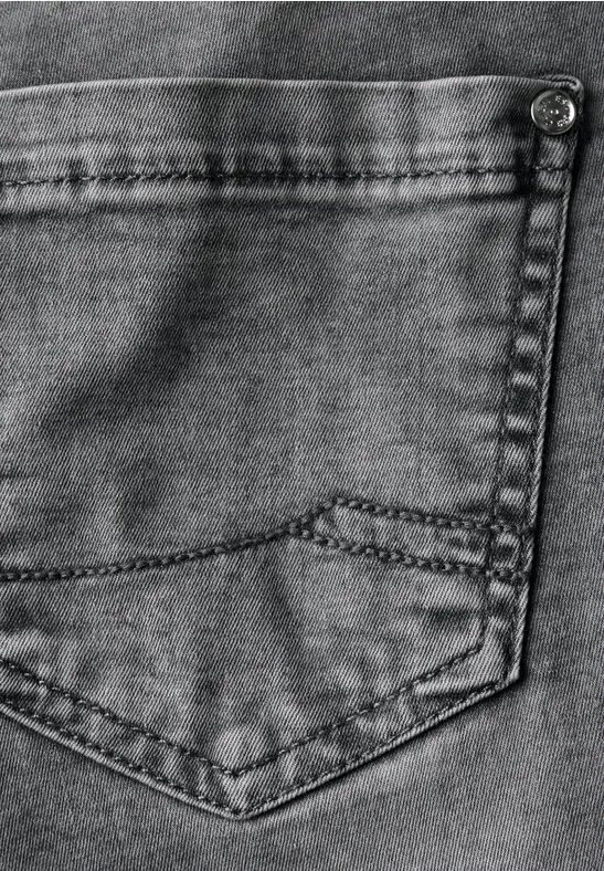Jeans en coupe casual light grey stone wash