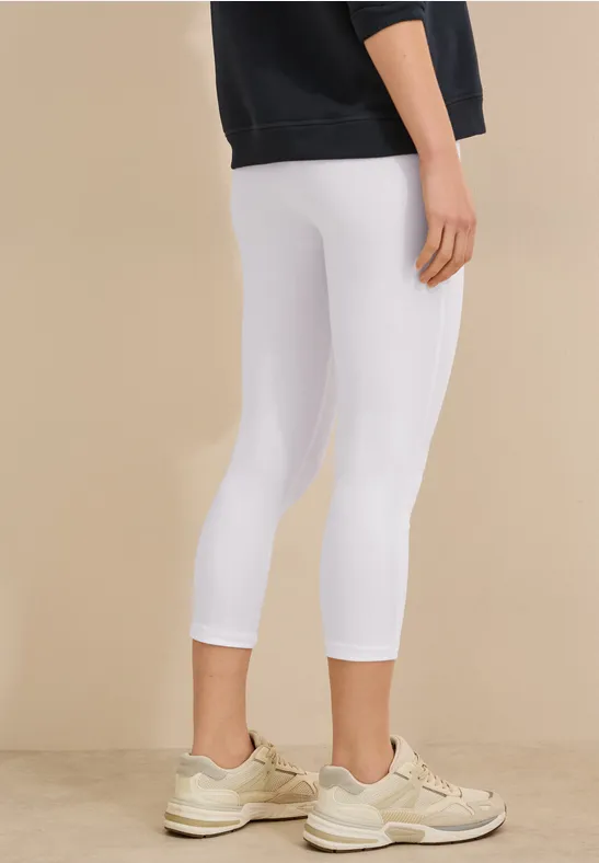 Basic Leggings White