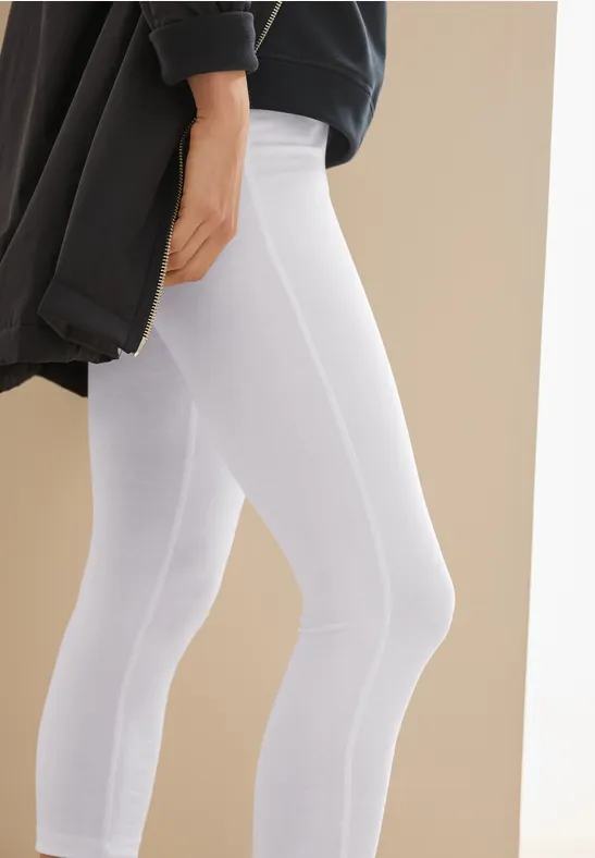 Basic Leggings White
