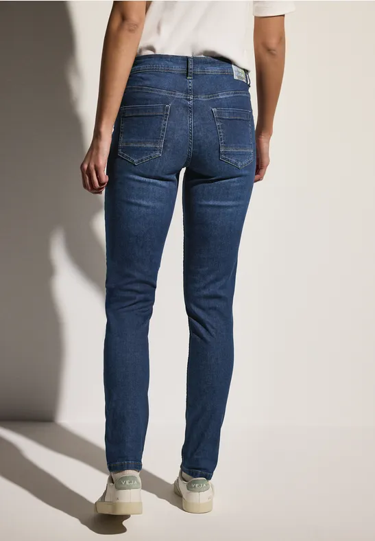 Slim Fit jeans mid blue wash