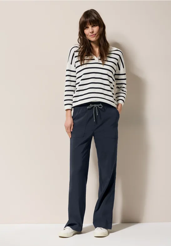 Wide Leg Hose universal blue
