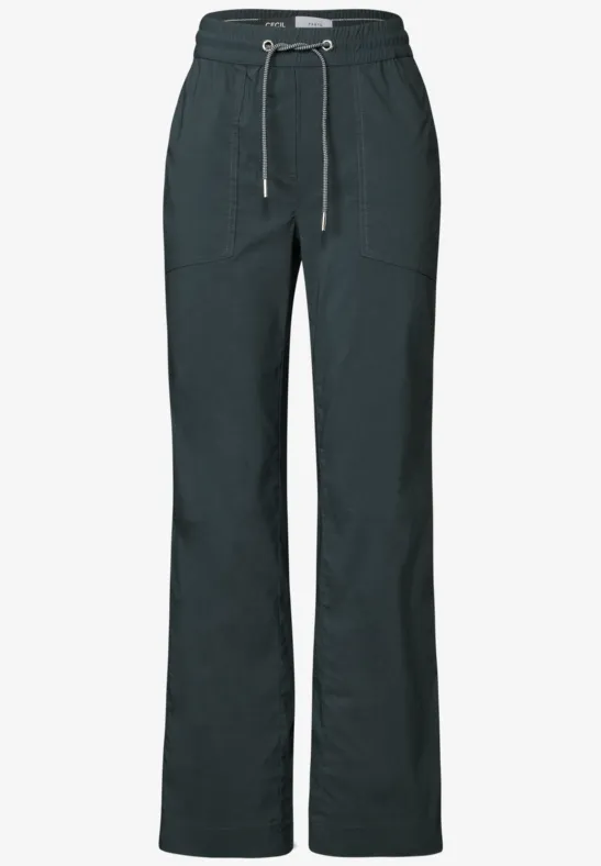 Wide Legs Pantalon slate khaki