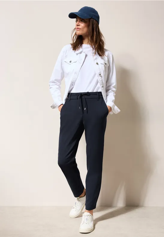 Pantalon en coupe casual universal blue