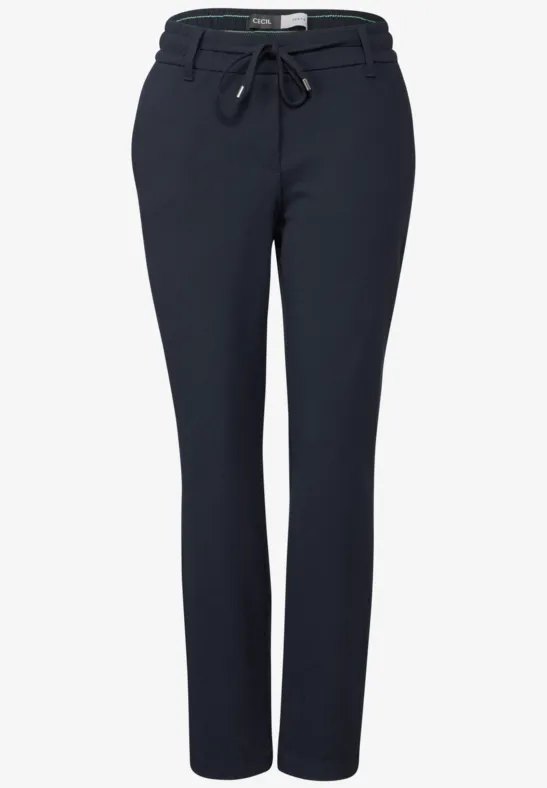 Pantalon en coupe casual universal blue