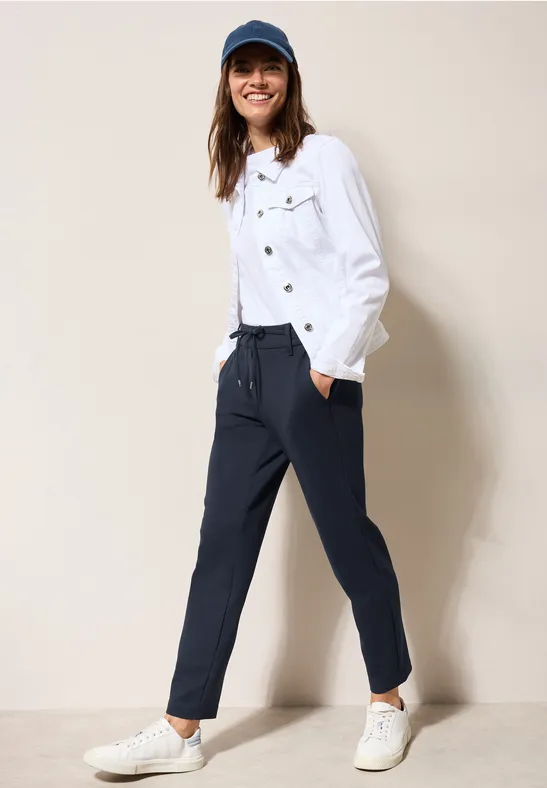 Pantalon en coupe casual universal blue