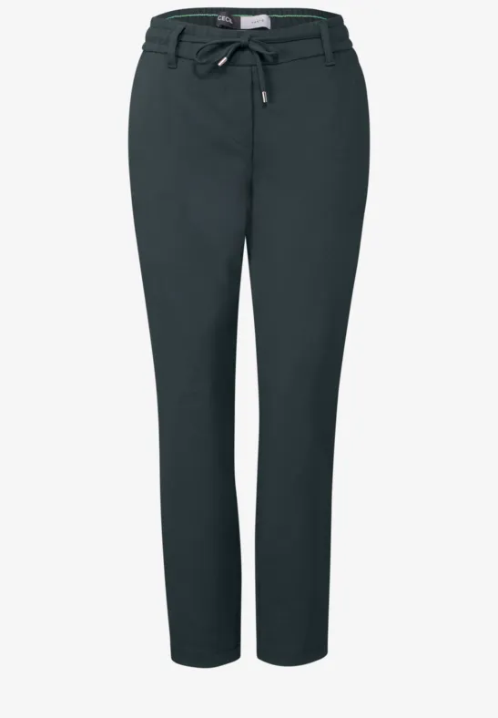 Hose im Casual Fit slate khaki