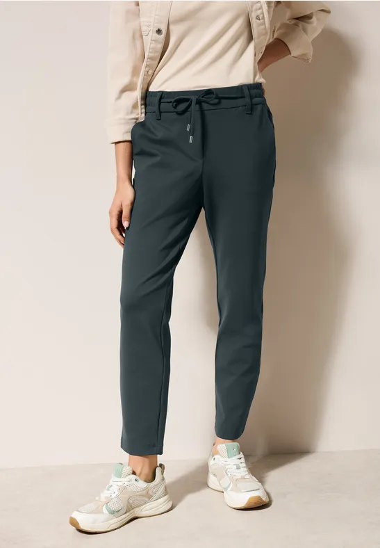 Hose im Casual Fit slate khaki