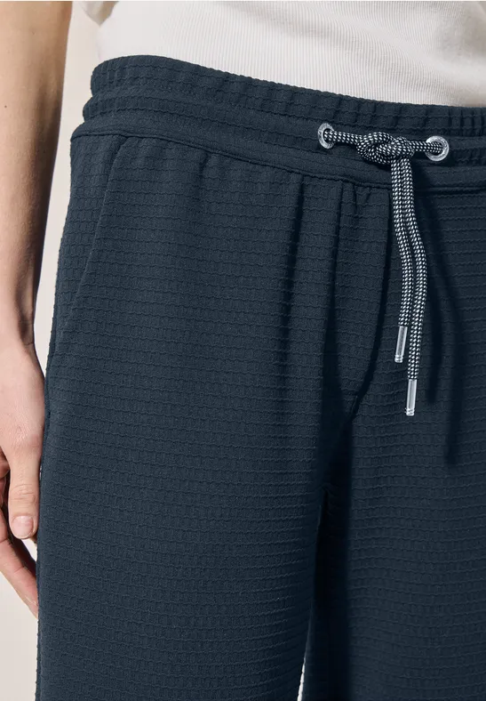 Pantalon structuré en coupe casual universal blue
