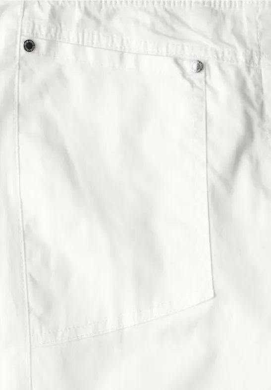 Hose im Washed-Look vanilla white