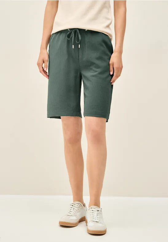 Short structuré dark balmy khaki