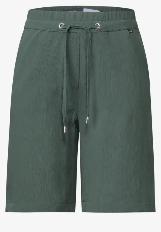 Short structuré dark balmy khaki