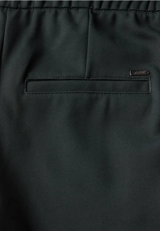 Casual Fit Hose ink green