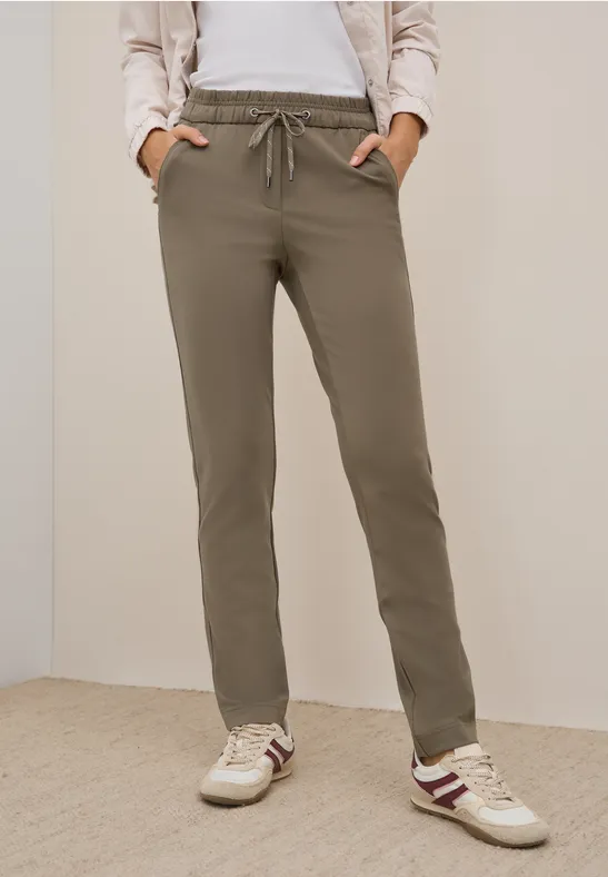 Pantalon Casual Fit natural taupe