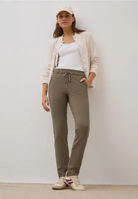 Pantalon Casual Fit natural taupe