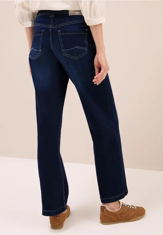 Wide Leg Jeans Dark blue wash