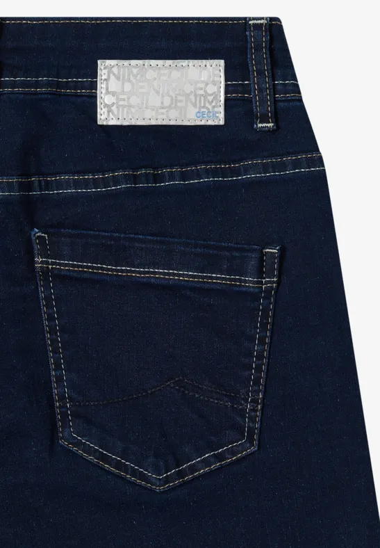 Wide Leg Rinsed Jeans rinsed wash