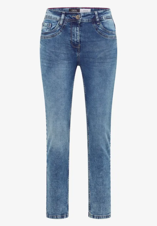 Jeans Slim Fit light blue washed