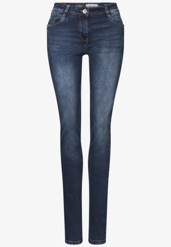 Jeans im Casual Fit mid blue wash