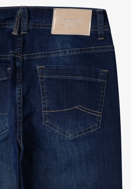 Bootcut Jeans Dark blue wash