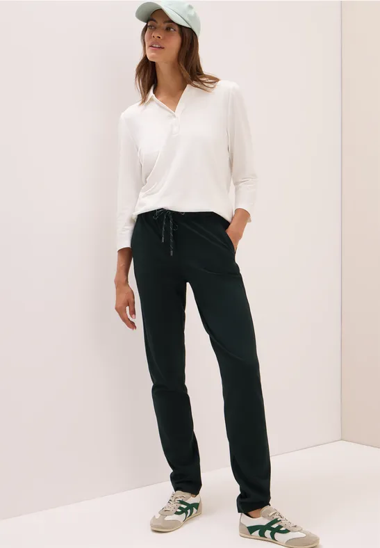 Pantalon Casual Fit ink green