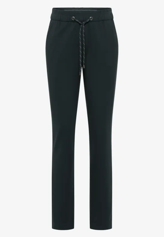 Pantalon Casual Fit ink green