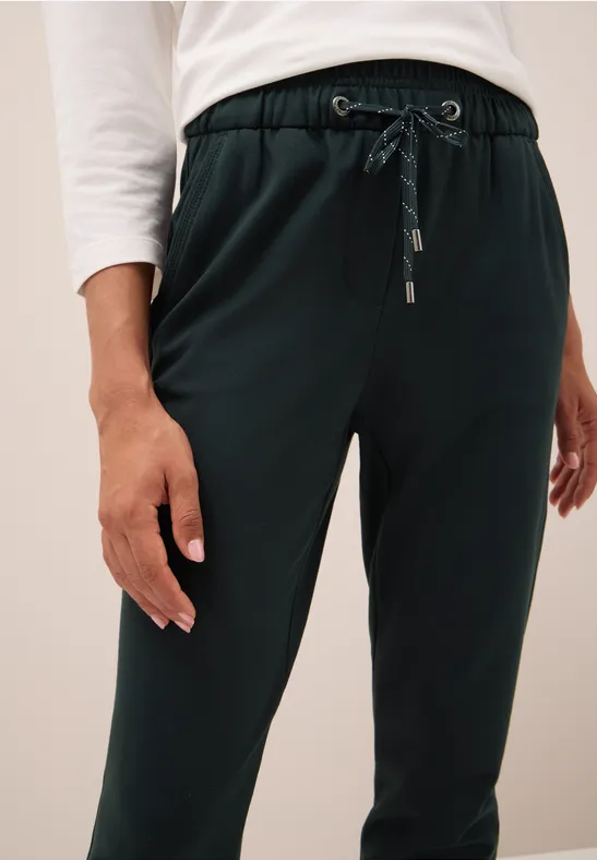 Pantalon Casual Fit ink green