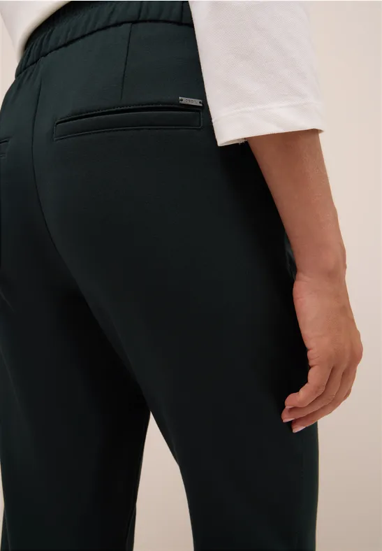 Pantalon Casual Fit ink green