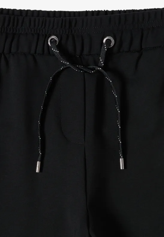 Straight Leg Hose Black