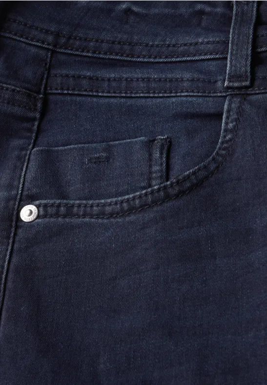 Wide Legs Jeans blue black random wash