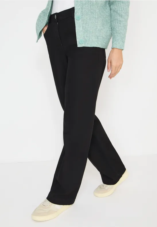 Wide Legs Jeans Black