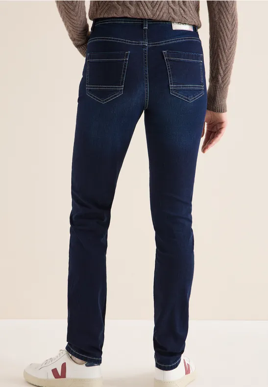 Skinny Fit jeans Dark blue wash