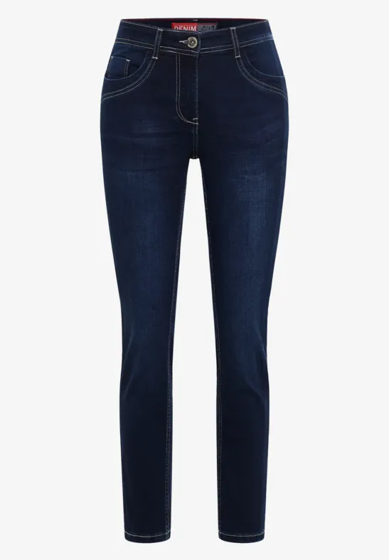 Skinny Fit jeans Dark blue wash