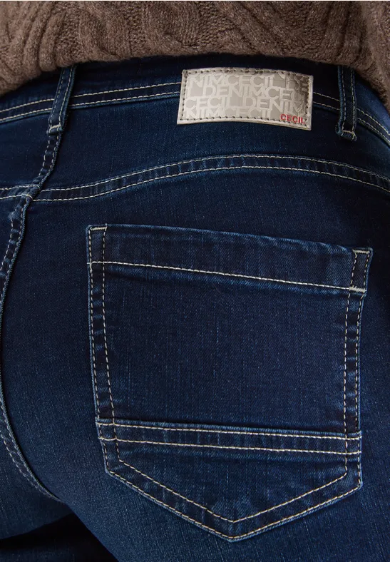 Skinny Fit jeans Dark blue wash