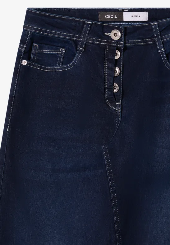 Wide Legs Jeans Dark blue wash