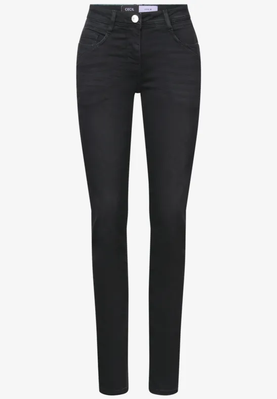 Casual Fit Jeans dark grey washed