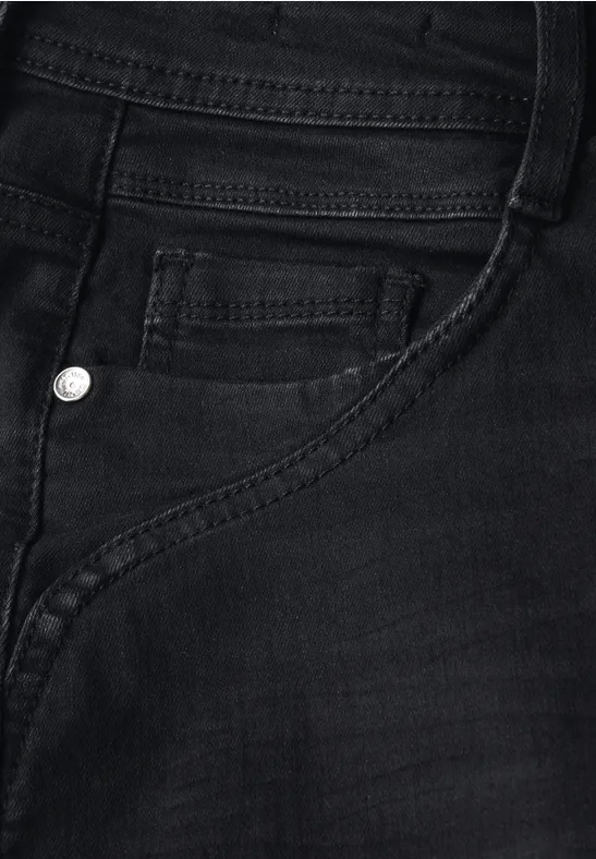 Casual Fit Jeans dark grey washed