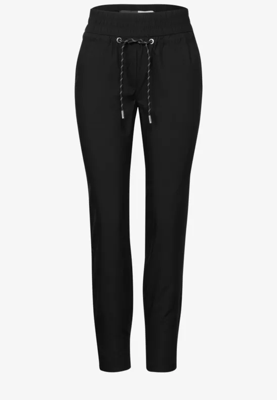 Loose Fit Hose Black