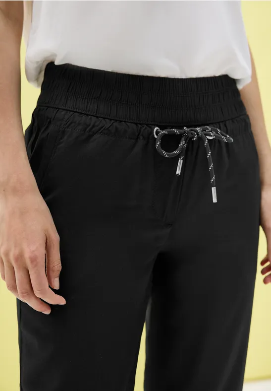 Loose Fit Hose Black