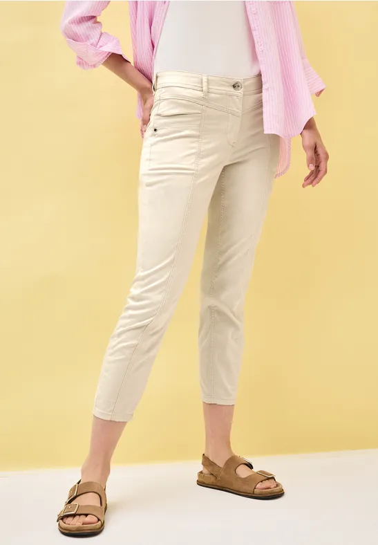 7/8 Straight Leg Hose light beige