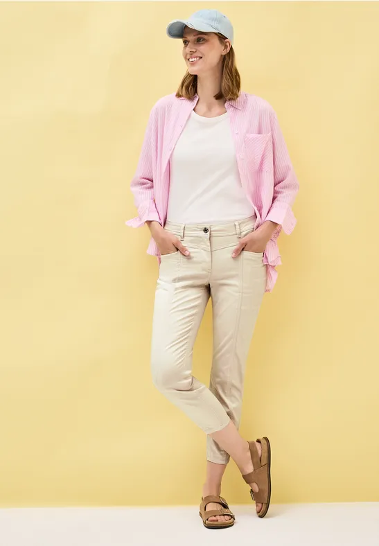 7/8 Straight Leg Hose light beige