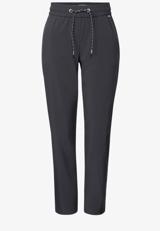 Hose im Casual Fit grey stone