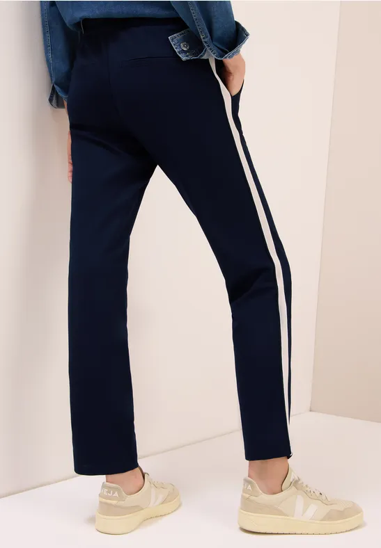Hose mit Gallostreifen urban dark blue