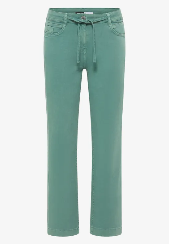 Jeans Colored Straight Legs jewel green