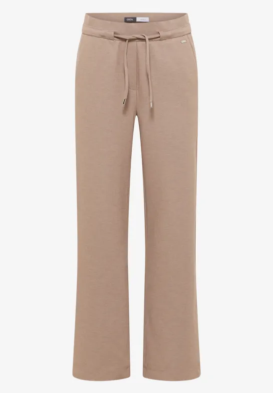 Wide Legs Pantalon natural taupe