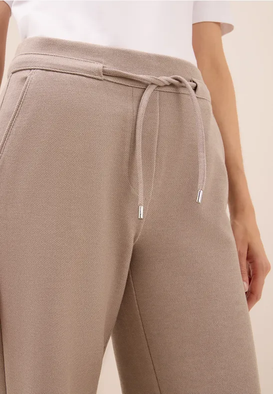 Wide Legs Pantalon natural taupe