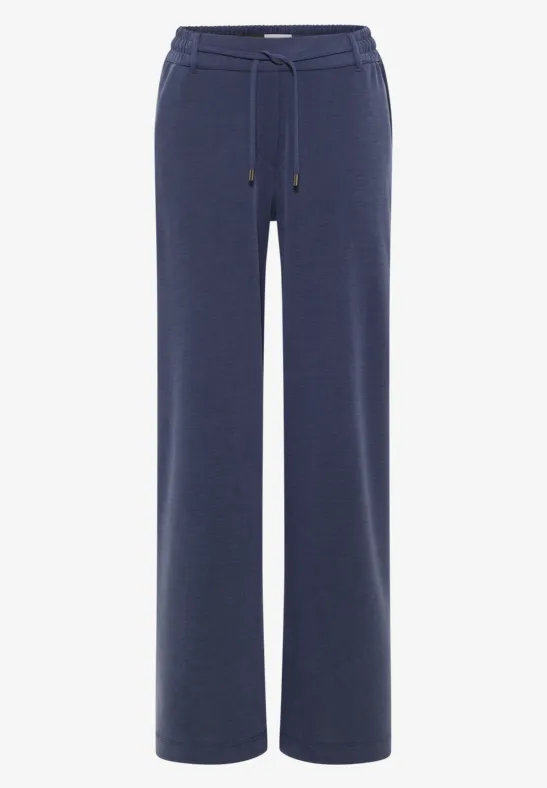 Wide Legs Pantalon urban dark blue