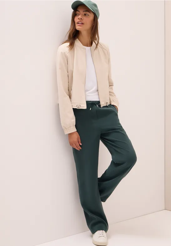 Pantalon Straight Legs ink green