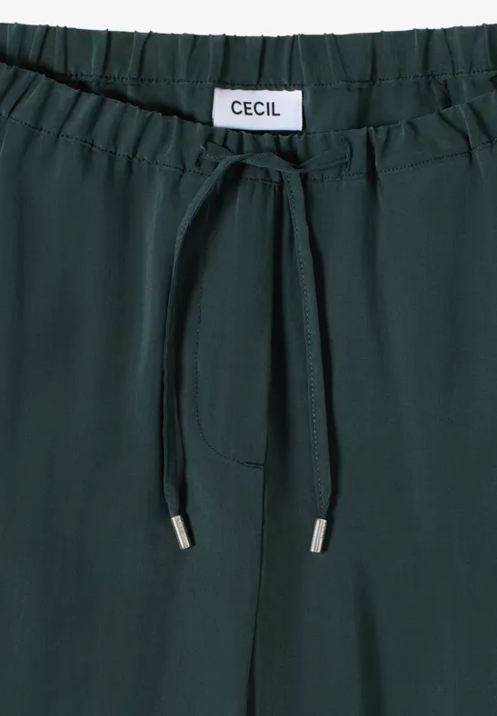 Pantalon Straight Legs ink green